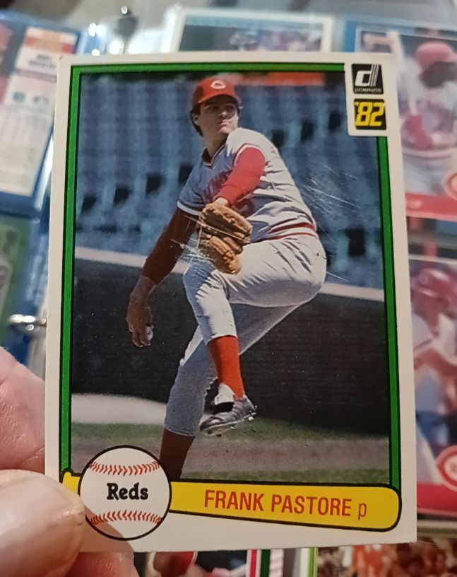 1982 Donruss #122 Frank Pastore — front