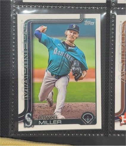 2025 Topps Series 2 #358 Bryce Miller — front