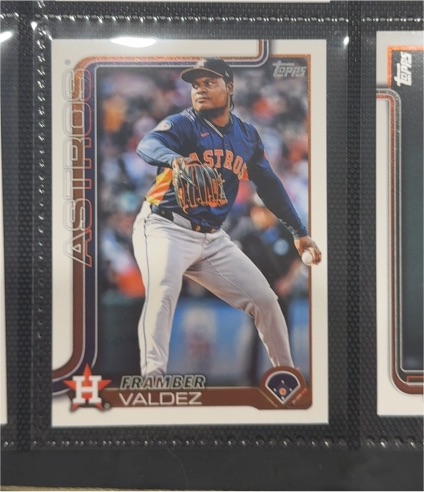 2025 Topps Series 2 #544 Framber Valdez — front