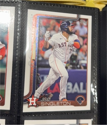 2025 Topps Series 2 #462 Jon Singleton — front