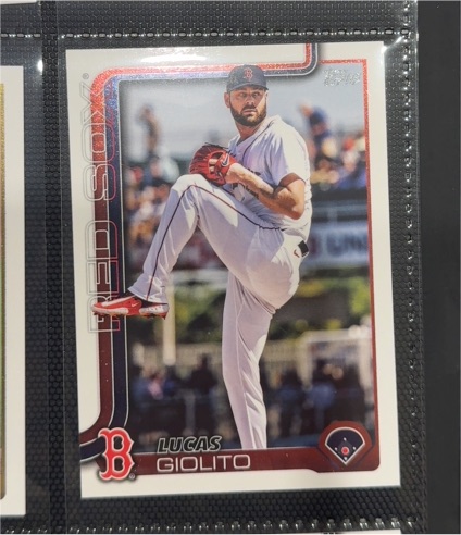 2025 Topps Series 2 #614 Lucas Giolito — front