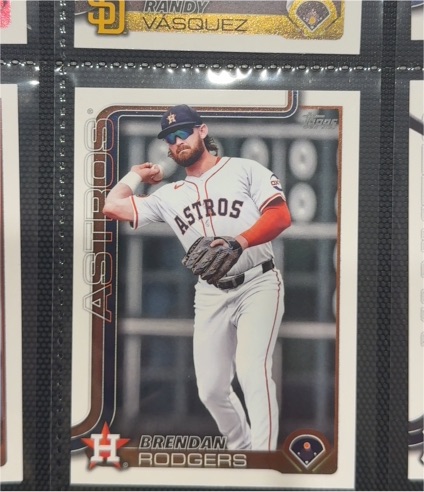2025 Topps #440 Brendan Rodgers — front