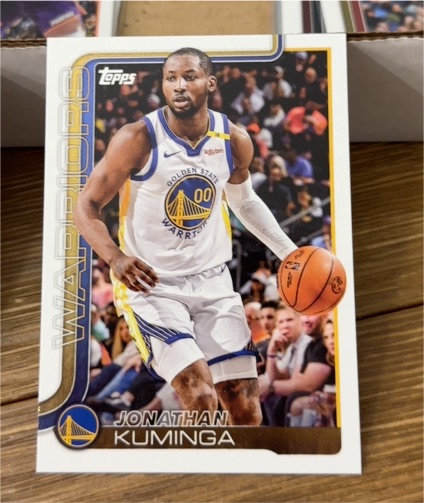 2025-26 Topps #138 Jonathan Kuminga — front