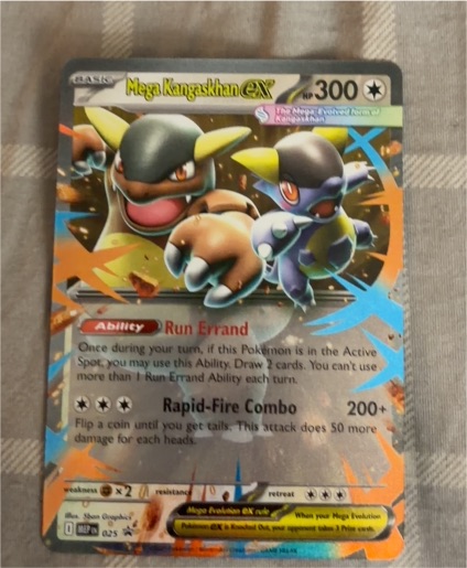2025 Pokémon Mega Evolution Promo #025 Mega Kangaskhan EX — front
