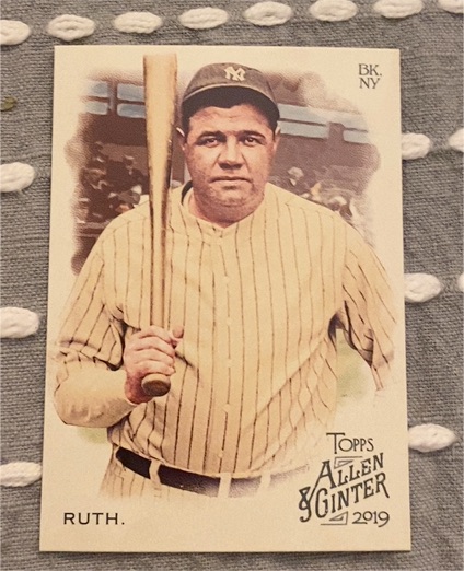 2019 Topps Allen & Ginter #3 Babe Ruth — front