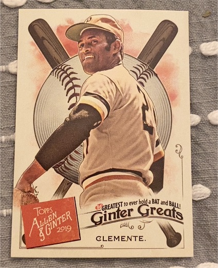 2019 Topps Allen & Ginter Ginter Greats #GG-7 Roberto Clemente — front