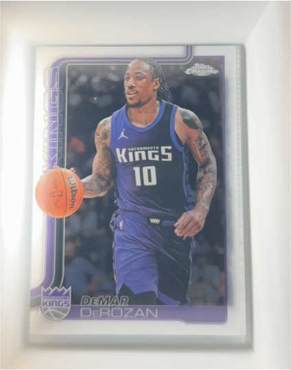 2025-26 Topps Chrome #240 DeMar DeRozan — front