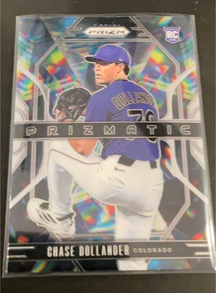 2025 Panini Prizm #2 Chase Dollander — front