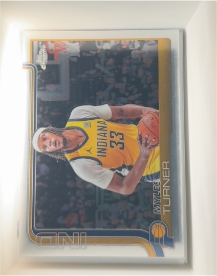 2025-26 Topps Chrome #29 Myles Turner — front