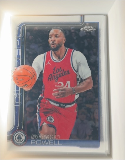 2025-26 Topps Chrome #22 Norman Powell — front