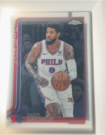 2025-26 Topps Chrome #171 Paul George — front