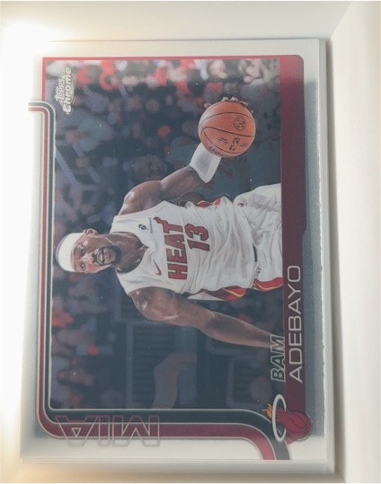 2025-26 Topps Chrome #138 Bam Adebayo — front