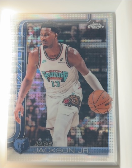 2025-26 Topps Chrome #163 Jaren Jackson Jr. — front