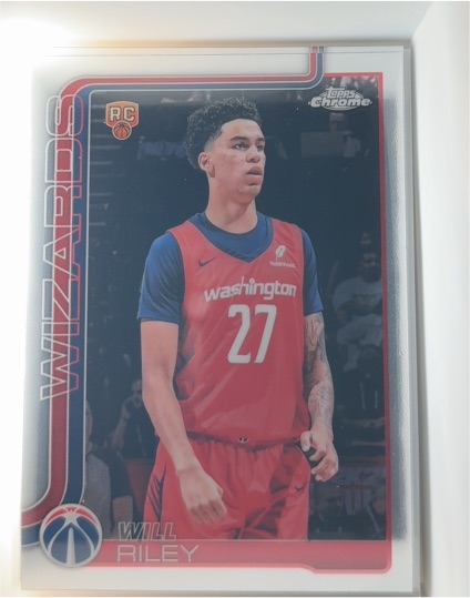 2025-26 Topps Chrome #271 Will Riley — front