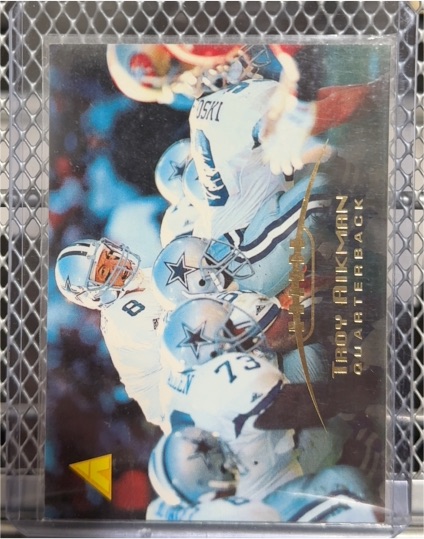 1995 Pinnacle #2 Troy Aikman — front