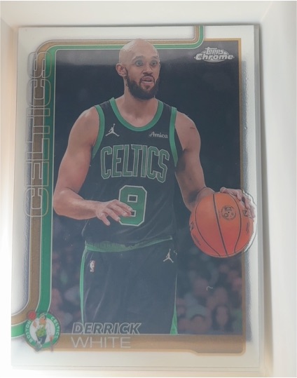 2025-26 Topps Chrome #71 Derrick White — front