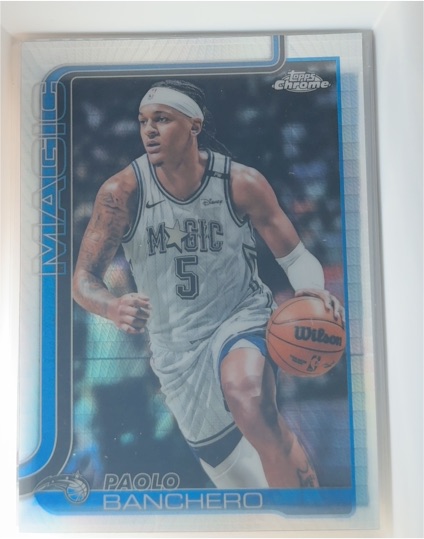 2025-26 Topps Chrome #140 Paolo Banchero — front