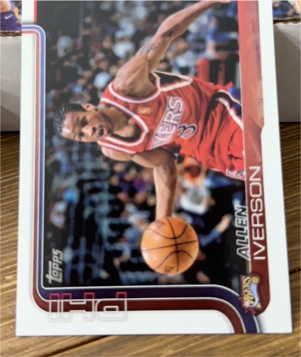 2025-26 Topps #253 Allen Iverson — front