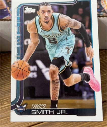 2025-26 Topps #72 Nick Smith Jr. — front