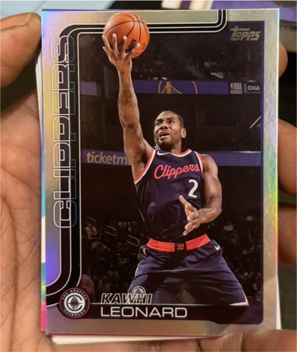 2025-26 Topps #142 Kawhi Leonard — front