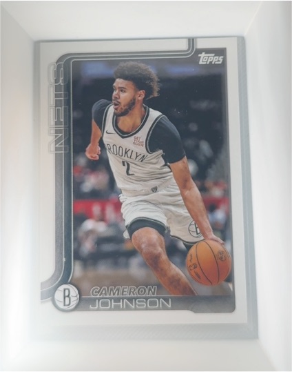 2025-26 Topps #13 Cameron Johnson — front
