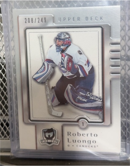 2006 Upper Deck The Cup #87 Roberto Luongo — front