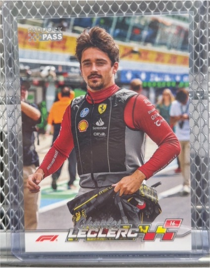2024 Topps Paddock Pass Formula 1 #16 Charles Leclerc — front