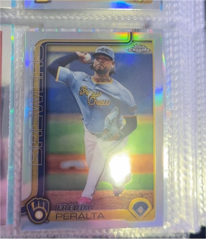 2025 Topps Series 1 #61 Freddy Peralta — front
