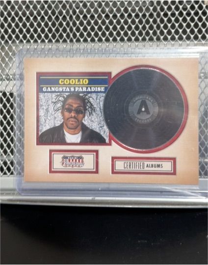 2015 Panini Americana Certified Albums #3 Coolio Gangsta's Paradise — front