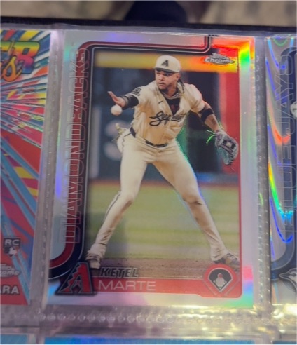2025 Topps Chrome #272 Ketel Marte — front