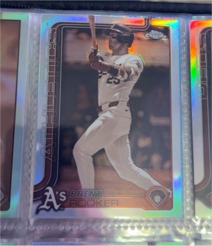 2025 Topps Chrome #54 Brent Rooker — front