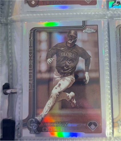 2025 Topps Chrome #118 Brenton Doyle — front