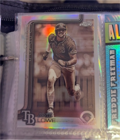 2025 Topps Chrome #111 Josh Lowe — front