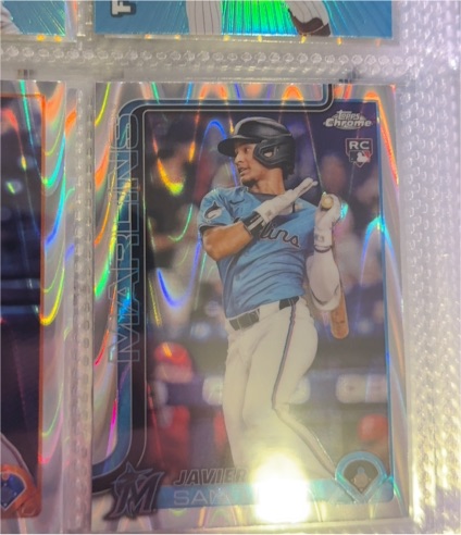 2025 Topps Chrome #76 Javier Sanoja — front