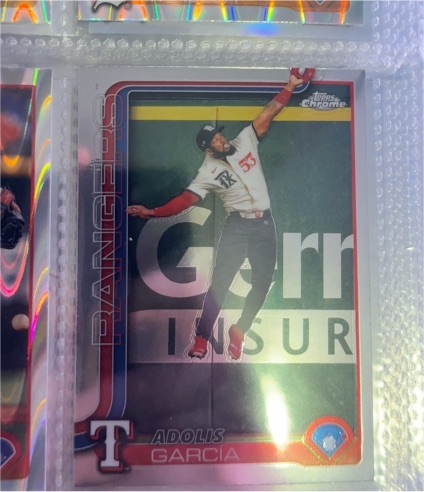 2025 Topps Chrome #293 Adolis Garcia — front