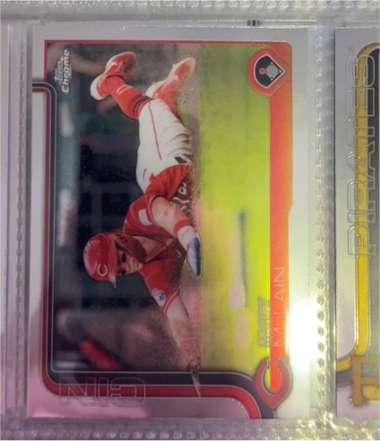 2025 Topps Chrome #278 Matt McLain — front