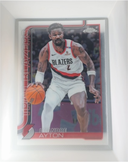 2025-26 Topps Chrome #168 Deandre Ayton — front