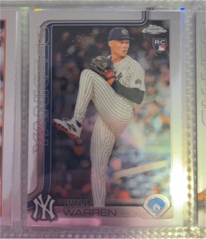 2025 Topps Chrome #81 Will Warren — front