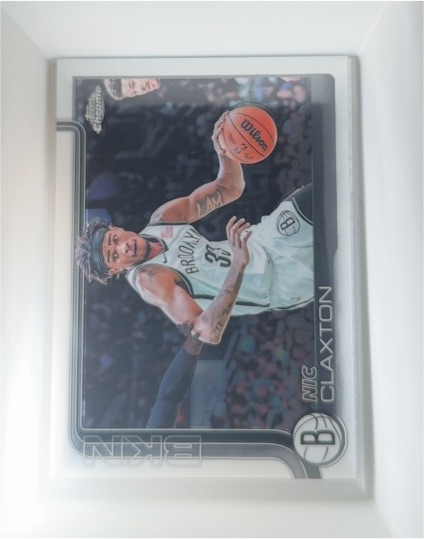 2025-26 Topps Chrome #27 Nic Claxton — front