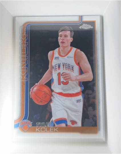 2025-26 Topps Chrome #139 Tyler Kolek — front
