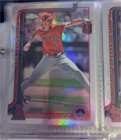 2025 Topps Chrome #121 Jack Kochanowicz — front