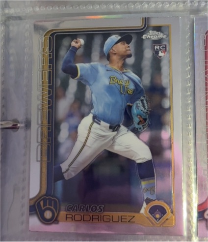 2025 Topps Chrome #16 Carlos Rodriguez — front
