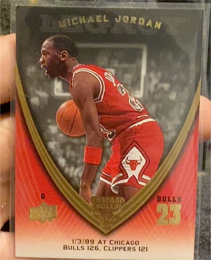 2008-09 Upper Deck Michael Jordan Legacy Collection #292 Michael Jordan — front