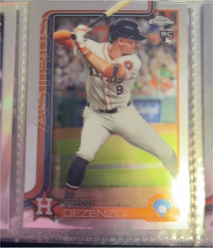 2025 Topps Chrome #294 Zach Dezenzo — front