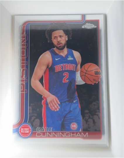 2025-26 Topps Chrome #88 Cade Cunningham — front