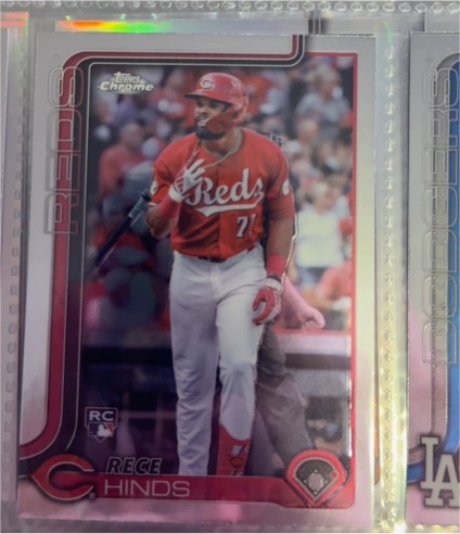 2025 Topps Chrome #253 Rece Hinds — front
