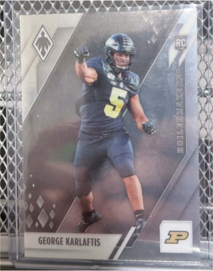 2022 Panini Chronicles Draft Picks Phoenix #23 George Karlaftis — front