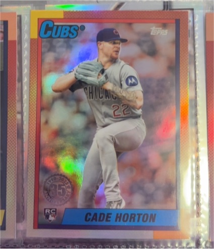 2025 Topps Update #U90-16 Cade Horton — front