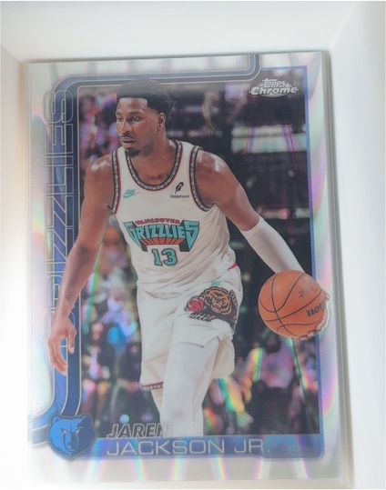 2025-26 Topps Chrome #163 Jaren Jackson Jr. — front