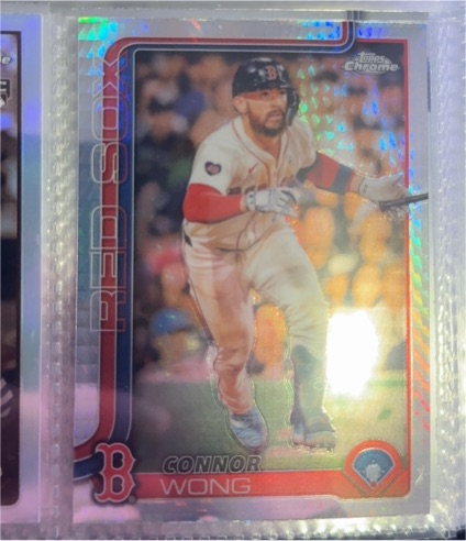 2025 Topps Chrome #10 Connor Wong — front